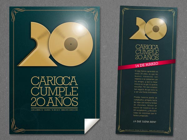 Flyers y carteles para empresas de ocio nocturno